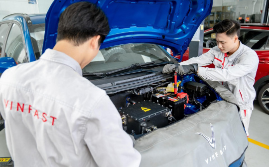 VinFast triển khai hệ thống "xưởng dịch vụ không ngày nghỉ"